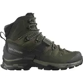 Salomon - Heren wandelschoenen - Quest 4 GTX M Olive Night/Peat voor Heren - Maat 7,5 UK - Kaki