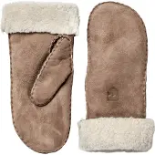 Hestra Sheepskin Mitt Dames Want Beige 9