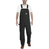 Carhartt Bib Overall Black - W32/L30