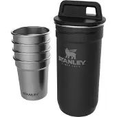 Stanley The Pre-Party Shot Glass Set 0.059 L/2 oz Shotglas Matte Black