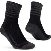 Gripgrab - Waterproof Merino Thermal Sock - Fietssokken 36-38 - S, zwart/grijs