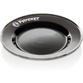 Petromax Enamel Tallerkener, borden, zwart