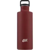 Esbit Sculptor Waterfles - 1 Liter - Rood - RVS Drinkfles - Lusdop