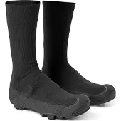 Gripgrab - Explorer Waterdichte Gravel Overschoenen Thermo MTB Regen Fietsoverschoenen - Zwart - Unisex - Maat L (42-44)