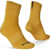 Gripgrab - Lightweight SL Performance Zomer Fietssokken 1 Paar Coolmax Wielersport Sokken Regular Cut - Mosterd Geel - Unisex - Maat M (41-44)
