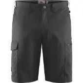 Fjällräven - Wandel- en bergsportkleding - Travellers MT Shorts M Dark Grey voor Heren van Katoen - Maat 54 EU - Grijs