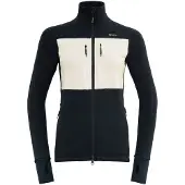 Devold - Women's Egga Grid Merino Jacket - Merinovest XL, zwart