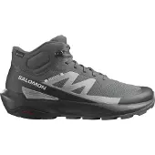 Salomon - Heren wandelschoenen - Elixir Activ Mid Gtx Magnet/Phantom/Sharkskin voor Heren - Maat 8 UK - Grijs
