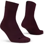 Gripgrab - Lightweight SL Performance Zomer Fietssokken 1 Paar Coolmax Wielersport Sokken Regular Cut - Donker Rood - Unisex - Maat XS (35-38)