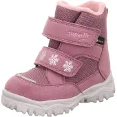 Superfit Snowboots 'Husky 1' mauve / rosa / wit