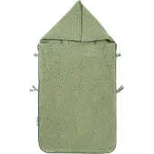 Meyco Baby Teddy voetenzak - olive green - 40x82cm