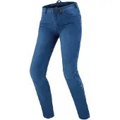 SHIMA Metro Dames Blauw Motor Jeans Maat W30/L30