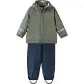 Reima Tihku Rain Set Kids, groen 86 2023 Jumpsuits