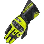 SHIMA STR-2 Vented Zwart Geel Perforated Handschoenen Maat L