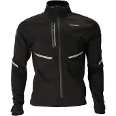 Acerbis X-Duro WP, waterdicht textieljack ,Zwart/Wit ,XL
