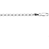 The Jewelry Collection Zilveren Armband jasseron 3 1004703 17 cm