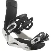 Salomon Snowboard - Snowboard bindingen - Rhythm JR Black/White voor Unisex van Nylon - Maat S - Zwart