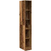vidaXL Kledingkast 30x50x200 cm bewerkt hout oud hout