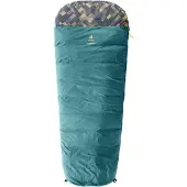 Deuter - Kid's Overnite - Kinderslaapzak 190 x 75 x 52 cm, turkoois