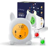 Numsy Konijn Slaaptrainer Kinderen - Slaapwekker met Nachtlampje - Kinderwekker