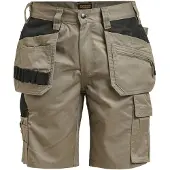 Jobman 2722 Craftsman Short Khaki/Zwart - Maat C42