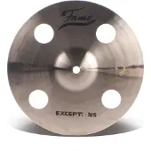 Fame Masters B20 Holey Splash 10" Natural Finish - Splash-bekken