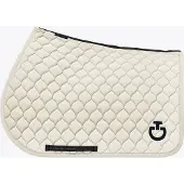 Cavalleria Toscana Circular-Quilted Zadeldek Jumping Full Cream