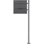 ML-Design Brievenbus Ringo | metaal zwart 37x36x11 cm brievenbussen | NADUVI