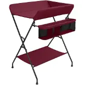 vidaXL Verschoontafel ijzer rood