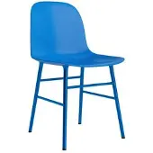 Normann Copenhagen Stoel Form Chair Steel Bright Blue