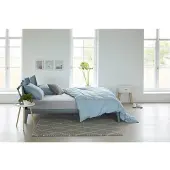 Beddinghouse - Jersey - Topper Hoeslaken - 200x220 cm - Licht grijs