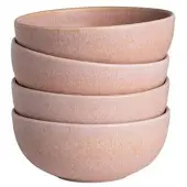 Fonq Mixed Ceramics Kommen 4st. - Ø 15 cm - Dusty Rose