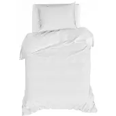 Fonq Fresh Dekbedovertrek Crispy White-140 x 200 / 220 cm | 1-Persoons