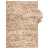 Fonq Fluffy Wollen Vloerkleed 160 x 230 cm - Beige