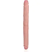 Realrock Extra Lange Dubbele Dildo 35.6 cm - Zwart