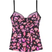 LASCANA Tankinitop pink / zwart