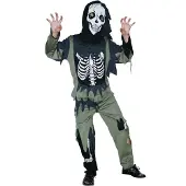 Vegaoo Skeletten zombie kostuum voor kinderen
