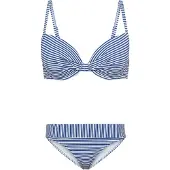 s.Oliver Bikini blauw / wit