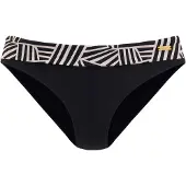 LASCANA Bikinibroek beige / zwart
