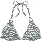 LASCANA Bikinitop olijfgroen / wit
