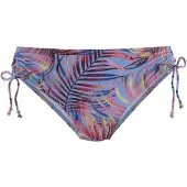 LASCANA Bikinibroek blauw / smoky blue / mosterd / oudroze