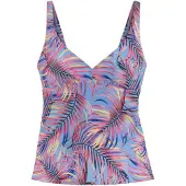 LASCANA Tankinitop blauw / gemengde kleuren