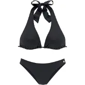 LASCANA Bikini zwart