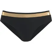 LASCANA Bikinibroek goudgeel / zwart