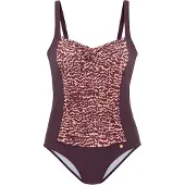 LASCANA Badpak pink / bordeaux