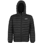 Regatta - Junior Hooded Marizion - Synthetisch jack 11-12 Years, zwart