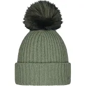 Barts - Women's Kenzie Beanie - Muts One Size, olijfgroen