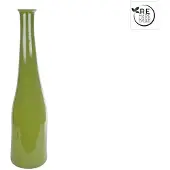 Coppens Vaas Blues glossy groen glas 18x18x80cm |