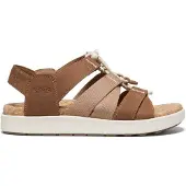 Keen open Dames Elle Bruin Textiel Size 38