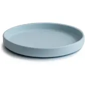 Mushie Classic Siliconen Zuignap | BPA-vrij Antislip Ontwerp (Poeder